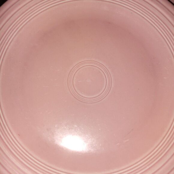 Vintage 80s Fiesta Rose Pink Dinnerware Service for 4 - Plates, Cups & Saucers - Picture 8 of 9